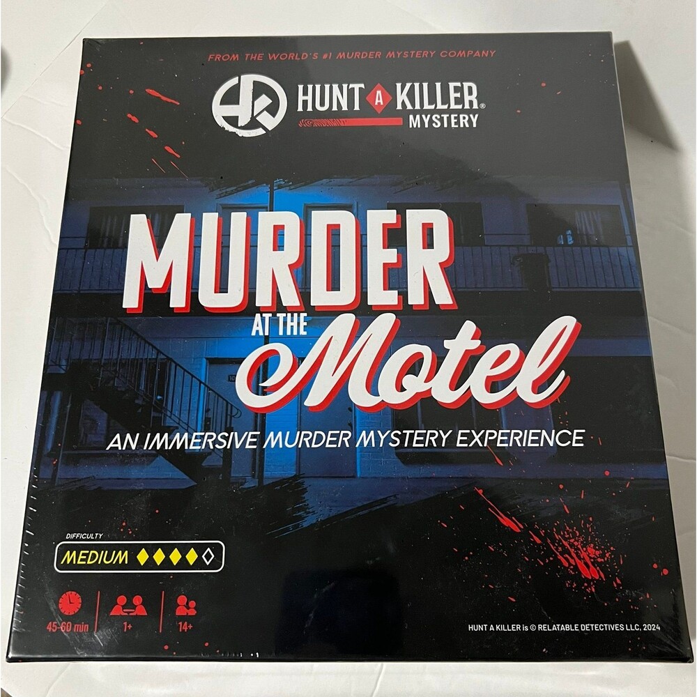 Hunt A Killer Murder at the Motel Mystery Factory Sealed